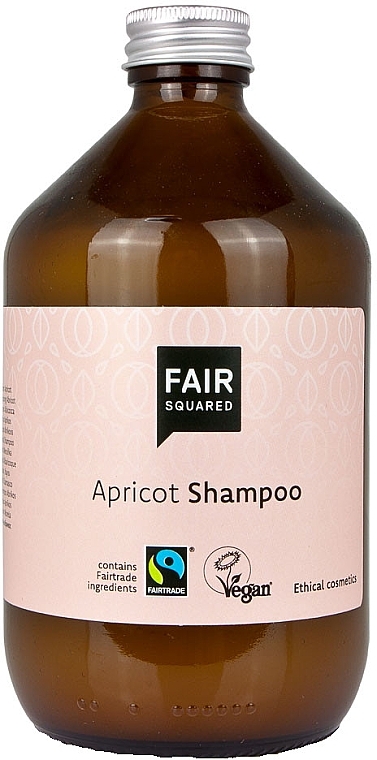 PRZECENA! Szampon do każdego rodzaju włosów - Fair Squared Apricot Shampoo * — Zdjęcie N1