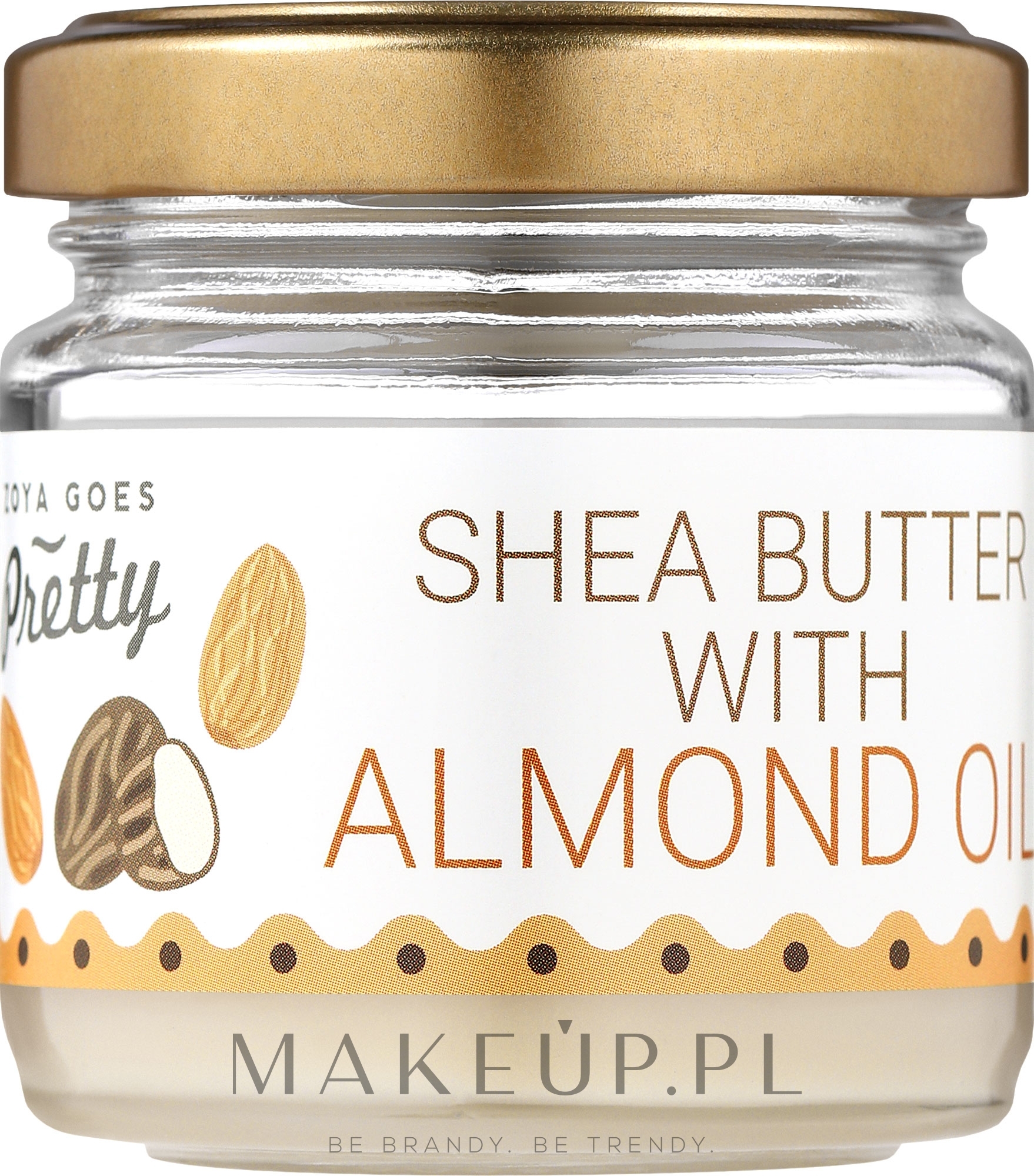 Masło shea z olejem migdałowym - Zoya Goes Shea Butter With Almond Oil — Zdjęcie 60 g