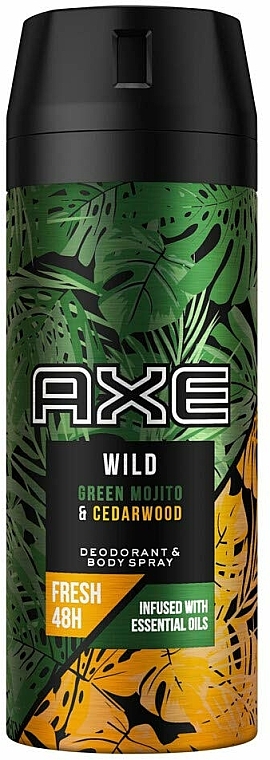 Axe Wild - Zestaw (deo 150 ml + sh/gel 250 ml + edt 50 ml) — фото N2