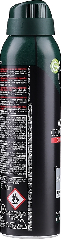 Antyperspirant w sprayu dla mężczyzn - Garnier Mineral Men Action Control+ Clinically Tested 96H Antiperspirant — Zdjęcie N2