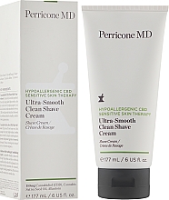 Krem do golenia do skóry wrażliwej - Perricone MD Hypoallergenic CBD Sensitive Skin Therapy Ultra-Smooth Clean Shave Cream — Zdjęcie N4