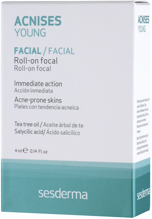 Roll-on na problemy skórne do twarzy - SesDerma Laboratories Acnises Roll-On Focal — Zdjęcie N3