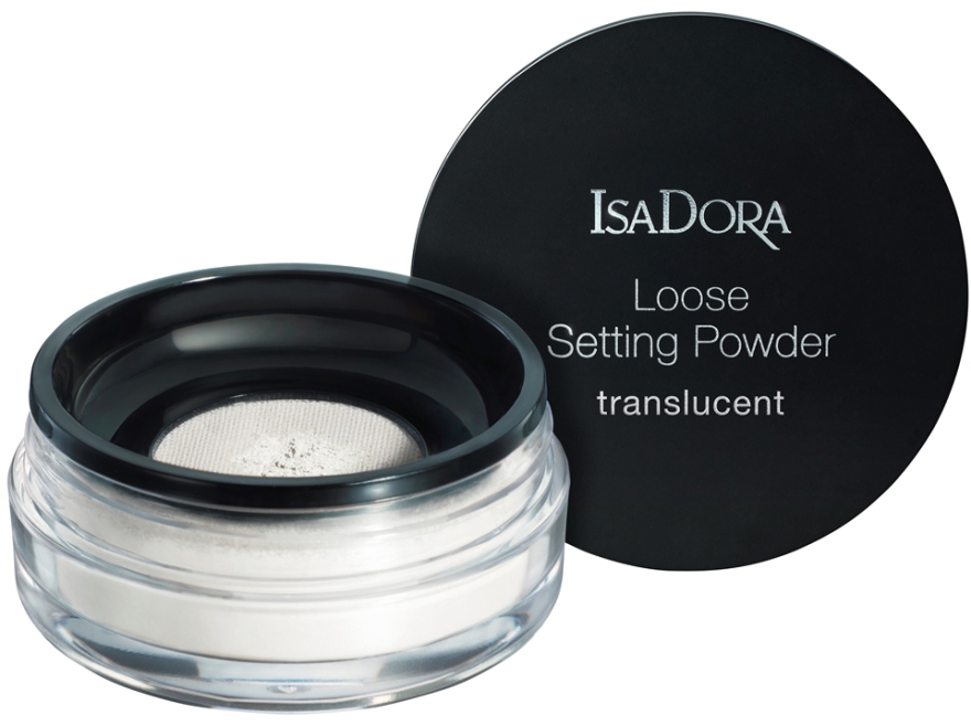 Transparentny sypki puder do twarzy - IsaDora Loose Setting Powder Translucent — Zdjęcie N1