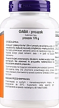 Aminokwas GABA w proszku - Now Foods GABA Pure Powder — Zdjęcie N2