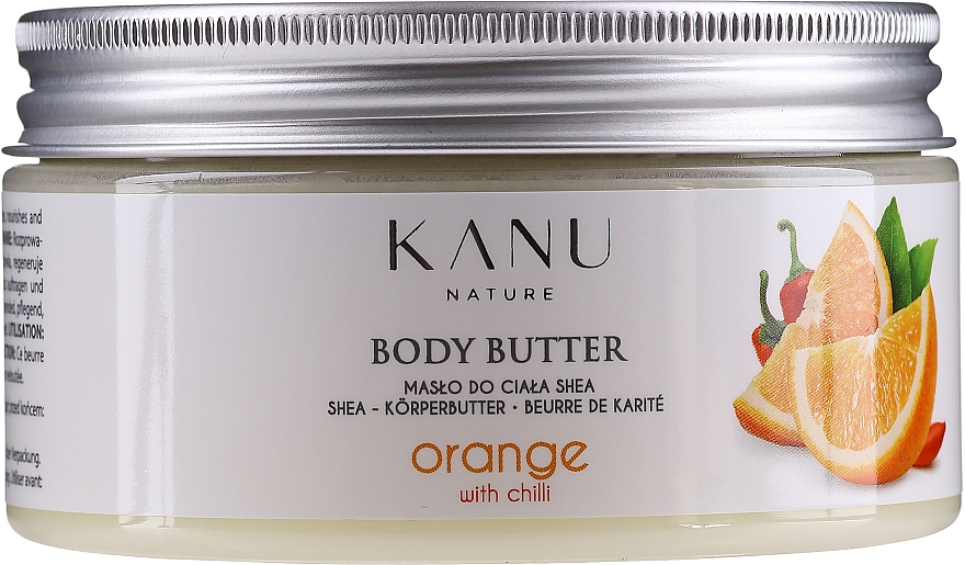 Masło do ciała Pomarańcza i chili - Kanu Nature Orange With Chilli Body Butter — Zdjęcie N1
