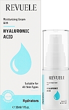 Nawilżające serum do twarzy z kwasem hialuronowym - Revuele Hydrators Hyaluronic Acid — Zdjęcie N2