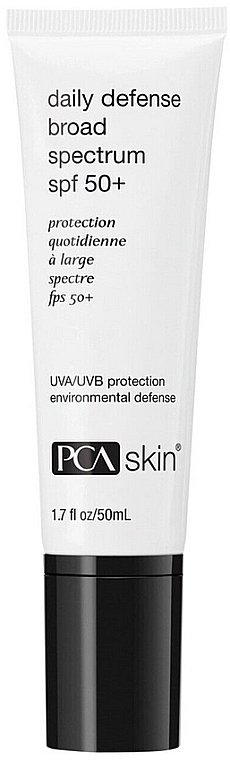 Filtr przeciwsłoneczny do ciała - PCA Skin Daily Defense Broad Spectrum SPF 50+ — Zdjęcie N1