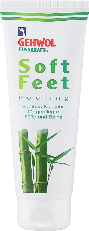 Peeling cukrowo-bambusowy do stóp - Gehwol Fusskraft® Soft Feet Peeling — Zdjęcie N1