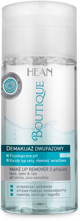 Dwufazowy demakijaż - Hean Boutique Make Up Remover 2 Phase