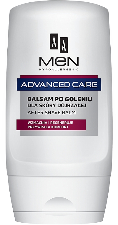 Balsam po goleniu do skóry dojrzałej - AA Men Advanced Care — Zdjęcie N2