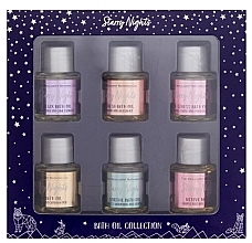 Kup Zestaw, 6 produktów - The Indulgent Bathing Co. Starry Night Bath Oil Collection