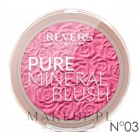 Róż do policzków - Revers Pure Mineral Blush — Zdjęcie 03