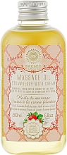 Kup Olejek do masażu ciała Truskawka ze śmietanką - Saules Fabrika Massage Oil