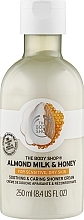 Kup Zmiękczający żel pod prysznic Mleko migdałowe i miód - The Body Shop Almond Milk & Honey Soothing & Caring Shower Cream