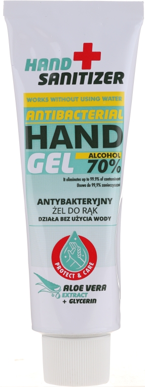 Antybakteryjny żel do rąk - Sattva Antibacterial Hand Gel Aloe Vera Extract — фото N1