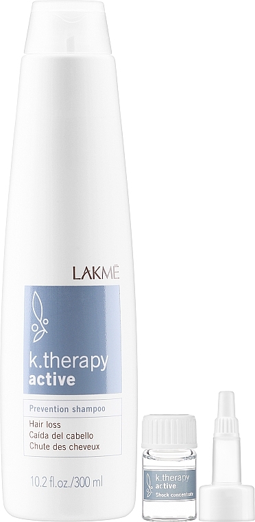 Zestaw - Lakme K.Therapy Active (sh/300ml + h/conc/8x6ml) — Zdjęcie N2