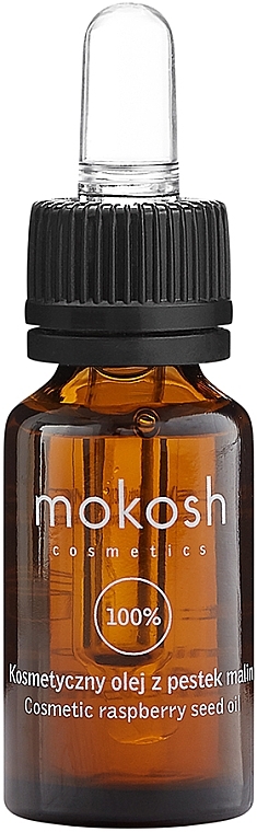 Kosmetyczny olej z pestek malin - Mokosh Cosmetics Raspberry Seed Oil