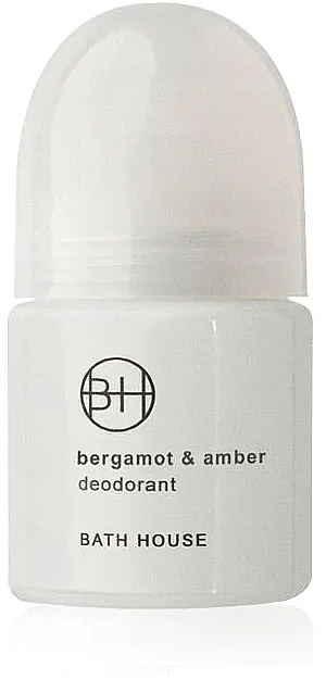 Bath House Bergamot & Amber - Dezodorant w kulce dla mężczyzn Bergamotka i bursztyn — Zdjęcie N2
