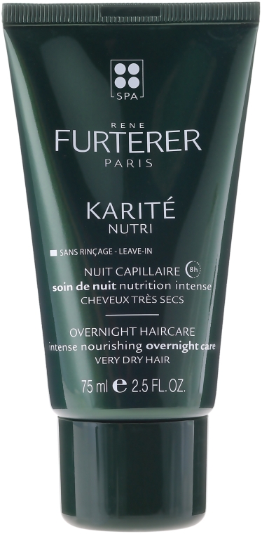 Intensywnie odżywiająca kuracja do włosów na noc - Rene Furterer Karité Nutri Overnight Haircare Intense Nourishing Overnight Care — Zdjęcie N2