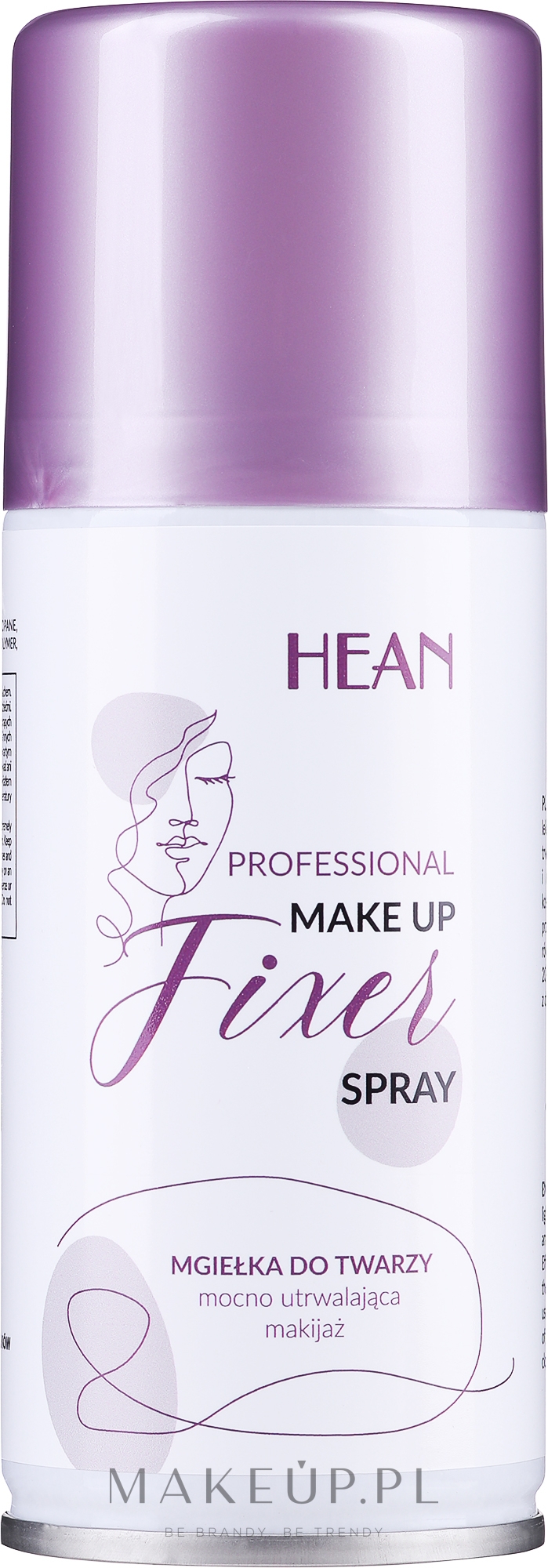 Profesjonalny utrwalacz makijażu - Hean High Definition Fixer Spray — Zdjęcie 150 ml