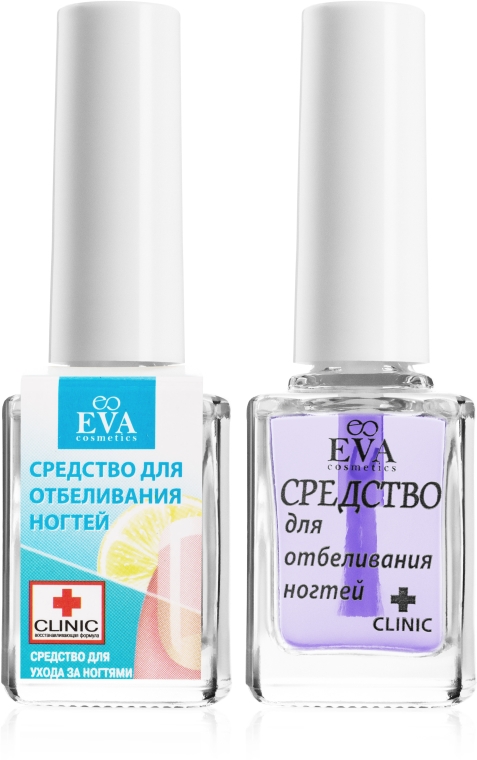 Produkt do wybielania paznokci - Eva Cosmetics Clinic Nail