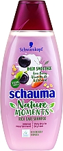 Kup Acai, mleko migdałowe, owies szampon do włosów suchych i bardzo suchych - Schauma Nature Moments Hair Smoothie Shampoo