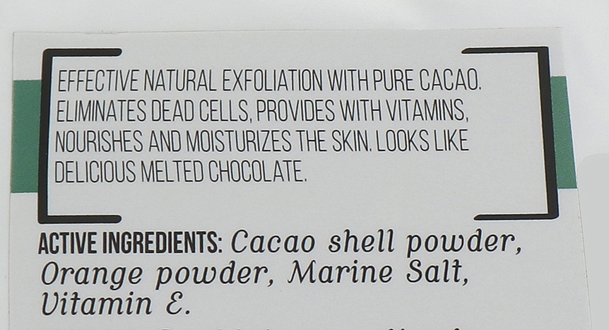 Scrub do ciała z kakao - Alesso Professionnel Cacao Toning Scrub — Zdjęcie N3