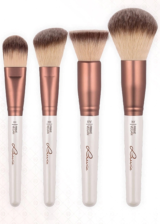 Zestaw pędzli do makijażu, 15 szt. - Luvia Cosmetics Prime Vegan Brush Set — Zdjęcie N2