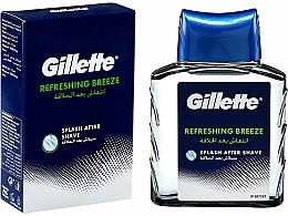 Woda po goleniu - Gillette Refreshing Breeze Splash After Shave  — Zdjęcie N1