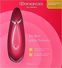 Kup Podciśnieniowy stymulator łechtaczki, różowy - Womanizer Premium 2 Raspberry