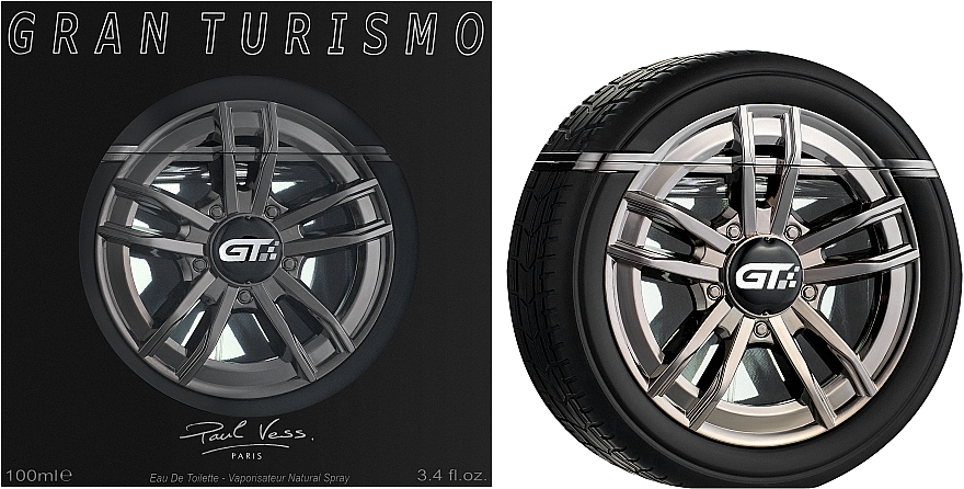 Paul Vess Gran Turismo Black Edition - Woda toaletowa — Zdjęcie N2
