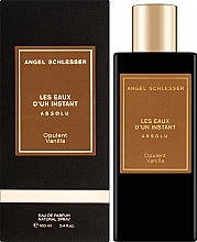 Angel Schlesser Les Eaux D'un Instant Absolu Opulent Vanilla - Woda perfumowana — Zdjęcie N2