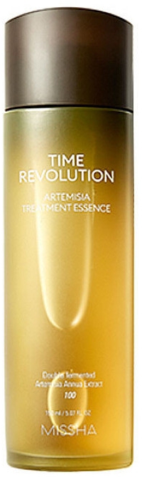 Wzmacniająco-nawilżająca esencja do twarzy z wyciągiem z bylicy rocznej - Missha Time Revolution Artemisia Treatment Essence — Zdjęcie N1