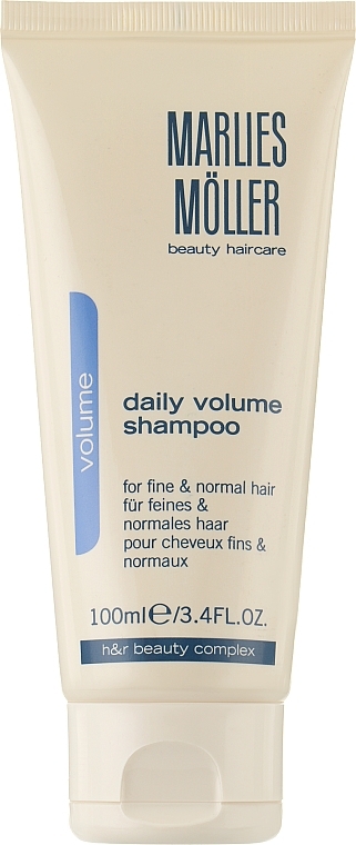 PRZECENA! Szampon do codziennej pielęgnacji zwiększający objętość włosów - Marlies Moller Volume Daily Shampoo * — Zdjęcie N2