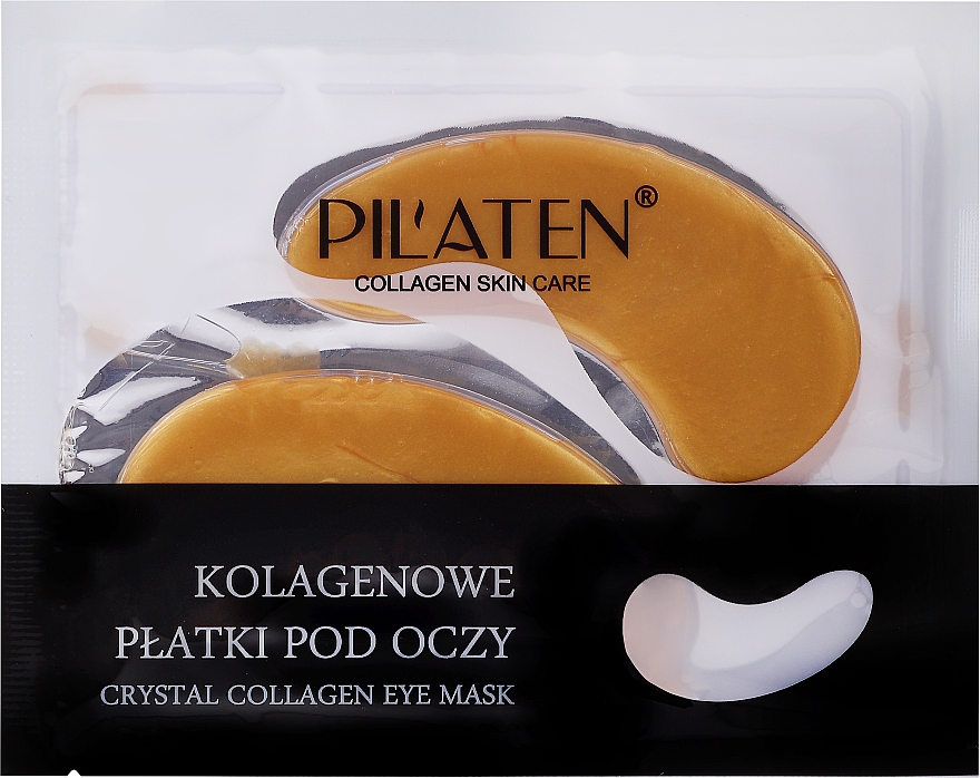 Kolagenowe płatki pod oczy - Pil’aten Crystal Collagen Eye Mask — Zdjęcie N1