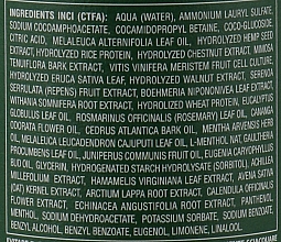 Szampon przyspieszający wzrost włosów z olejkiem z drzewa herbacianego - Emmebi Italia BioNatural Mineral Treatment Growth Factor Shampoo — Zdjęcie N5