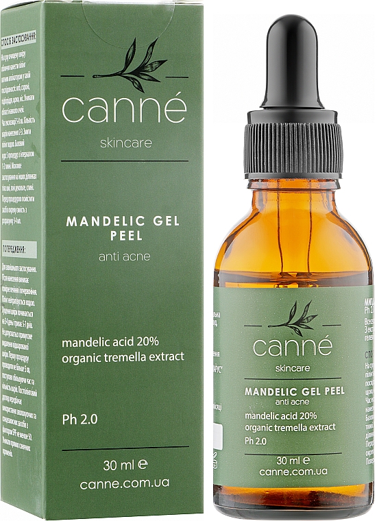 Peeling migdałowy do twarzy - Canne Mandelic Gel Peel — Zdjęcie N2