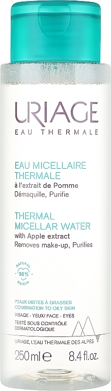 Termalna woda micelarna do cery tłustej i mieszanej - Uriage Thermal Micellar Water — Zdjęcie N1