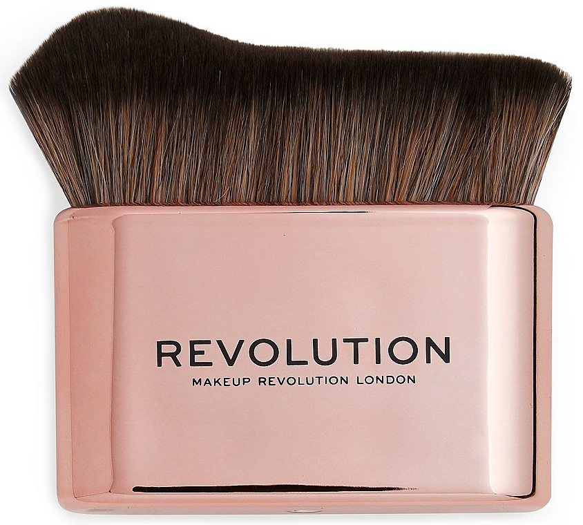 Pędzel do makijażu - Makeup Revolution Shimmer Oil B Glow Body Blending Brush — Zdjęcie N1
