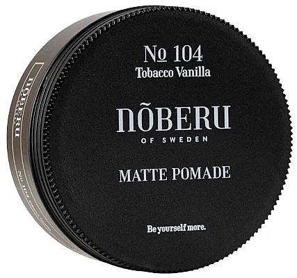 Matowa pomada do włosów - Noberu Of Sweden No 104 Tobacco Vanilla Matte Pomade — Zdjęcie N1