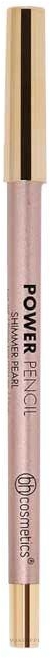 Wodoodporny eyeliner - BH Cosmetics Power Pencil Eyeliner  — Zdjęcie Shimmer Pearl