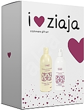Kup Zestaw - Ziaja Cashmere Proteins Gift Set (shower/soap/500ml + body/lot/400ml)
