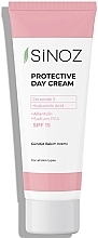 Ochronny krem ​​do twarzy na dzień z filtrem SPF15 - Sinoz Protective Day Cream SPF15 — Zdjęcie N1