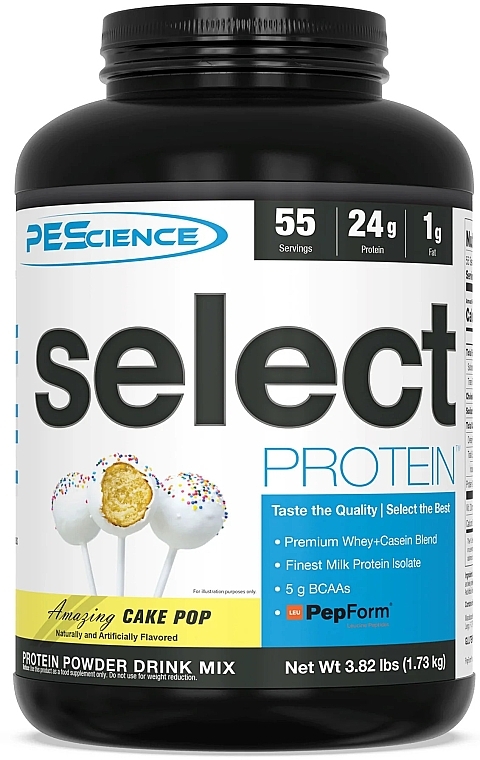 Suplement diety zawierający białko - PEScience Select Protein Amazing Cake Pop — Zdjęcie N1