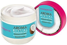 Brazylijski kokosowy krem ​​do ciala - Dermacol Aroma Ritual Brazilian Coconut Body Cream — Zdjęcie N2