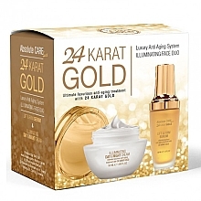 Kup Zestaw - Absolute Care 24 Karat Gold Luxury Anti- Aging System (ser/30 ml + cr/50 ml)