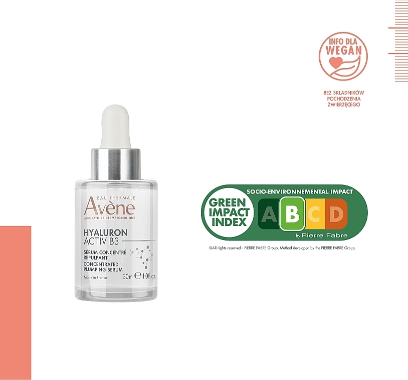 Skoncentrowane serum wypełniające - Avene Hyaluron Activ B3 Concentrated Plumping Serum — Zdjęcie N7