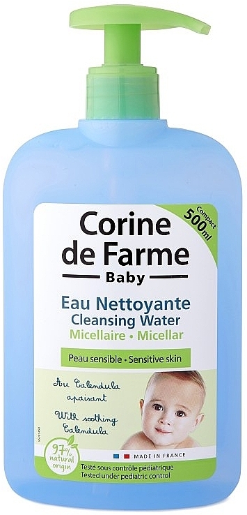 Woda micelarna dla dzieci - Corine De Farme Baby Micellar Cleansing Water — Zdjęcie N1