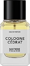 Kup Matiere Premiere Cologne Cedrat - Woda perfumowana 