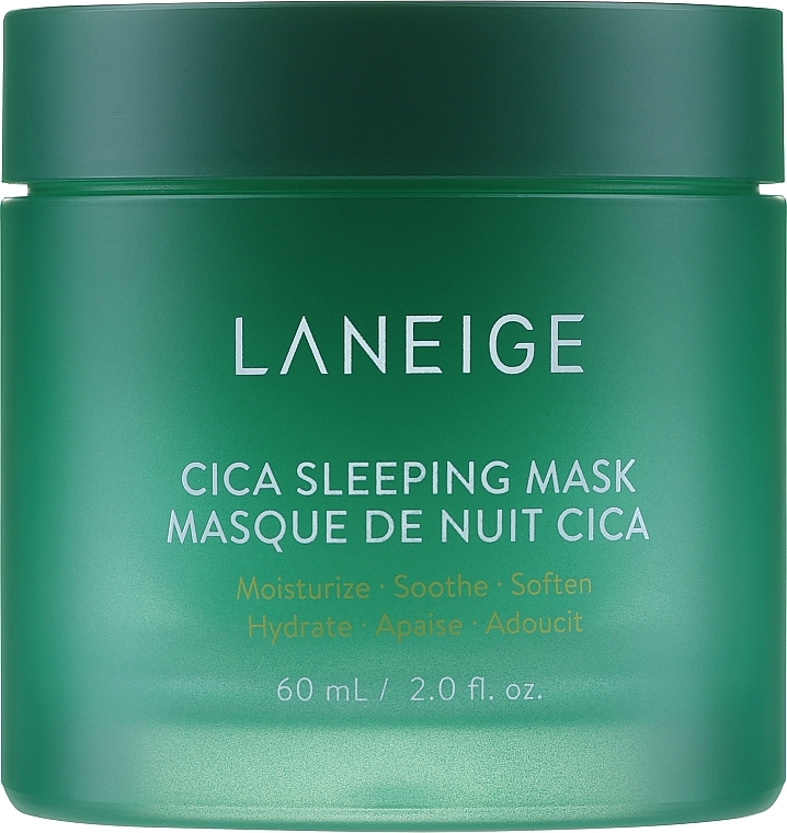 Regenerująca maska do twarzy na noc - Laneige Cica Sleeping Mask — Zdjęcie N1